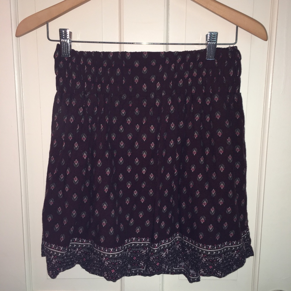 Abercrombie Pattern Skirt